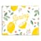 Spring Lemon Pattern 11" x 14" Canvas Wall Art